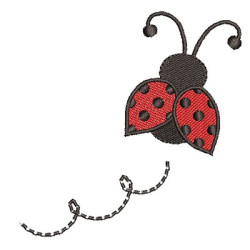 Embroidery Design Ladybird 2