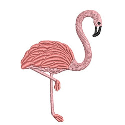 Diseño Para Bordado Flamingo 12