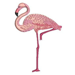 Matriz De Bordado Flamingo 13