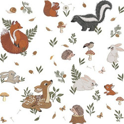 ANIMALS OF THE FOREST PILLOW