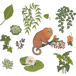 Embroidery Design Pantanal Animals 3
