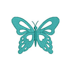 Diseño Para Bordado Mariposa 7 Cm