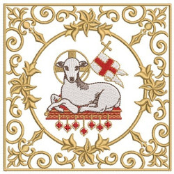 Embroidery Design Embroidered Altar Cloths Lamb 198