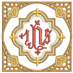 Diseño Para Bordado Conjunto De Altar Jhs 208