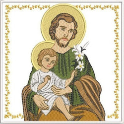 Embroidery Design Embroidered Altar Cloths Saint Joseph 235