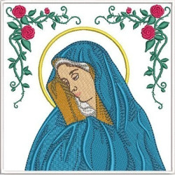 EMBROIDERED ALTAR CLOTHS OUR LADY OF PAIN 263