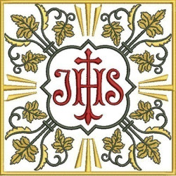 Embroidery Design Altar Cloths Decorated Jhs 272