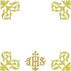 Diseño Para Bordado Ornamentos Liturgicos Jhs 294