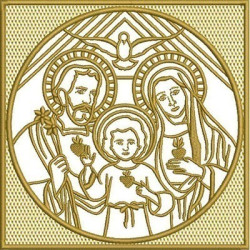 Diseño Para Bordado Ornamentos Liturgicos3 Sagrados Corazones 303