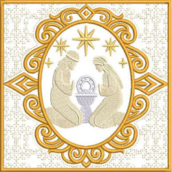 Diseño Para Bordado Ornamentos Liturgicos  Sagrada Família 304