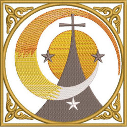 Diseño Para Bordado Ornamentos Liturgicos Carmelitas 307
