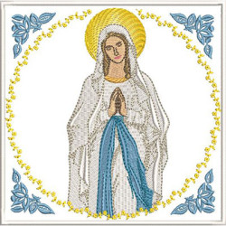 CONJUNTO DE ALFAIAS NOSSA SENHORA DE LOURDES 310