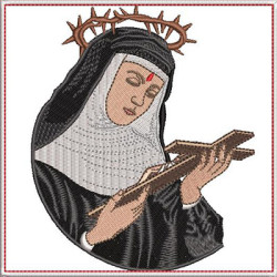 Embroidery Design Embroidered Altar Cloths Saint Rita Of Cassia 324