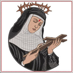 EMBROIDERED ALTAR CLOTHS SAINT RITA OF CASSIA 324