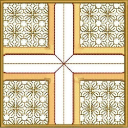 EMBROIDERED ALTAR CLOTHS CROSS 332