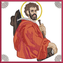 Embroidery Design Altar Cloths Saint James The Greater 342