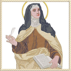 Embroidery Design Altar Cloths Saint Teresa Of Avila