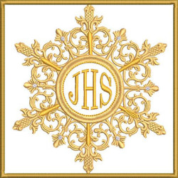 Matriz De Bordado Conjunto De Alfaias Jhs Decorado 353