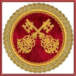 Embroidery Design Altar Cloths Keys To Heaven 375