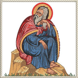 Embroidery Design Altar Cloths Saint Elijah Prophet 378