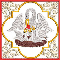 Embroidery Design Altar Cloths Liturgical Pelican 385