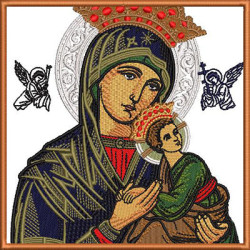 Embroidery Design Altar Cloths Our Lady Of Perpetual Help 391