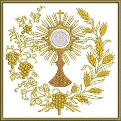 Matrizes De Bordado Conjuntos De Alfaias Ostensório 451