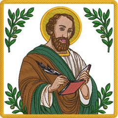 Embroidery Design Altar Cloths Saint Luke 475..