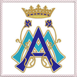 Embroidery Design Altar Cloths Marian 479