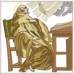 Embroidery Design Altar Cloths Saint Bernard Of Clairv..