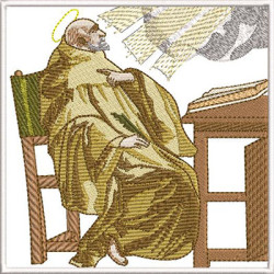 Embroidery Design Altar Cloths Saint Bernard Of Clairvaux 482