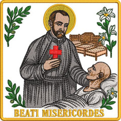 Embroidery Design Altar Cloths Saint Camillus De Lelli..