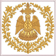 Embroidery Design Altar Cloths Decorated Pelican 484..
