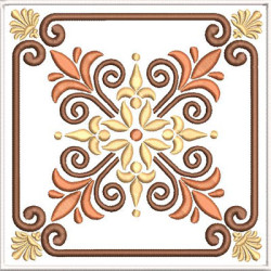 Embroidery Design Altar Cloths Decorated Cross 503