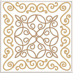 Embroidery Design Altar Cloths Decorated Cross 508