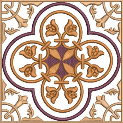 Embroidery Design Altar Cloths Decorated Cross 512