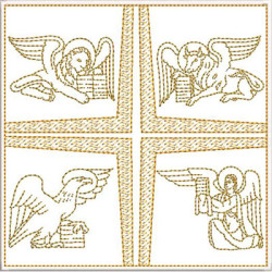 Embroidery Design Altar Cloths Evangelists 516