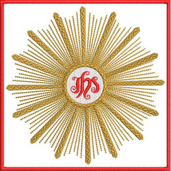 Embroidery Design Altar Jhs Medal 551