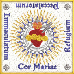 Matriz De Bordado Conjunto Cor Mariae Refugium 586..