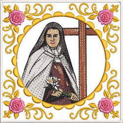 Embroidery Design Altar Saint Therese 598