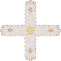 Diseño Para Bordado Conjunto Velo De Ambula Cordero