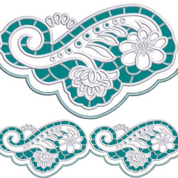 Embroidery Design Rechilieu Towel Handle Set With Finish 2