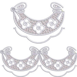 Embroidery Design Border Set For Cutout Finishing Rechilieu 2