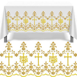 Embroidery Design Continuous Floral Border Ihs E Cross