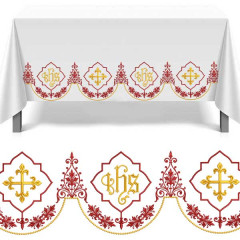 Diseño Para Bordado Conjunto Ihs De Lujo 2 Y Cruce Con..