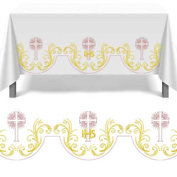 Embroidery Design Border Continuous Simple Ihs Cross