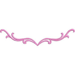 Diseño Para Bordado Arabesco De 20 Cm