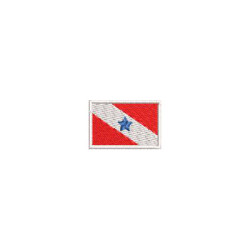 Embroidery Design Flag Pará 3 Cm