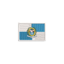 Matriz De Bordado Bandeira Rio De Janeiro 4 Cm