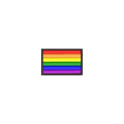 Embroidery Design 3.5 Cm Lgbt Flag